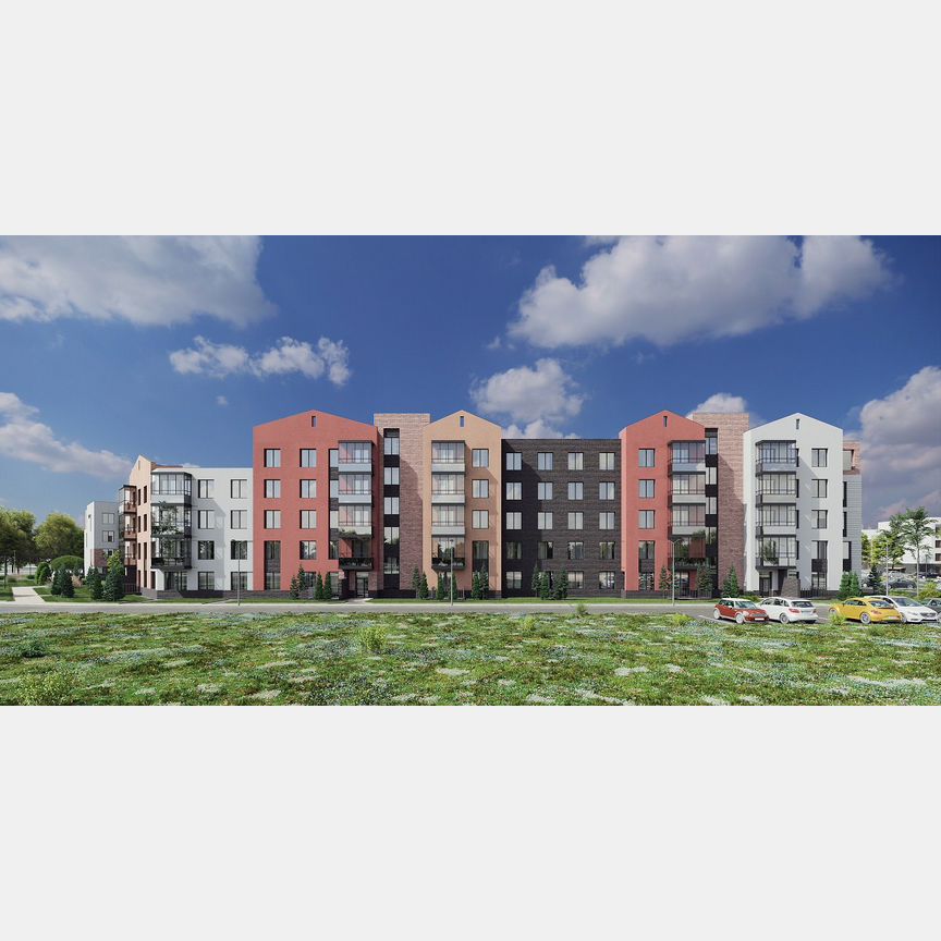 1-к. квартира, 39,4 м², 1/5 эт.