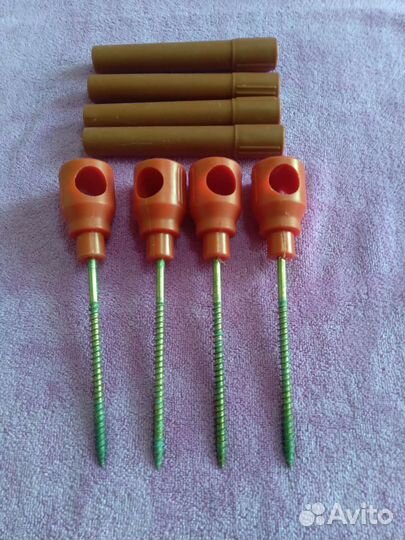 Колышки ввертыши для зимней палатки