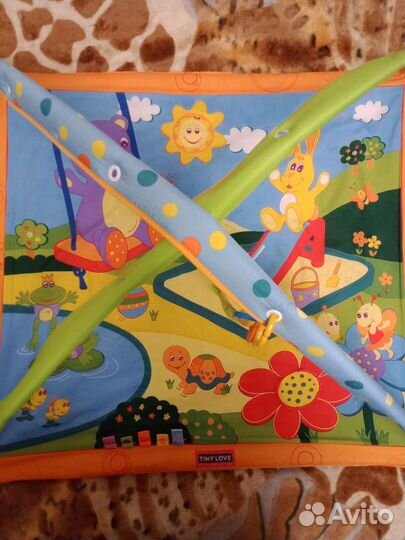 Развивающий коврик tiny love солнечная полянка