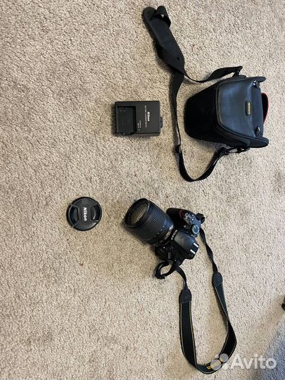 Фотоаппарат Nikon D3200 Kit AF-S DX nikkor 18-105m