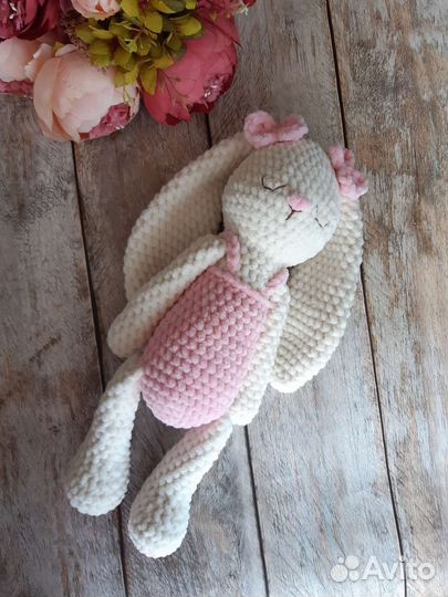 Плюшевые вязаные игрушки