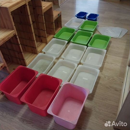 Стеллаж IKEA труфаст хранение икея Игрушки