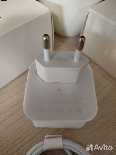 Быстрая зарядка для iPhone 35W Apple + Провод