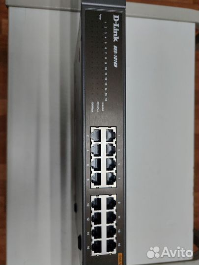 Коммутатор D-link DES-1016D