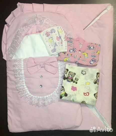 Новый комплект на выписку 6 предметов