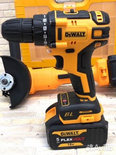 Набор 2в1 DeWalt 18V бесщеточный