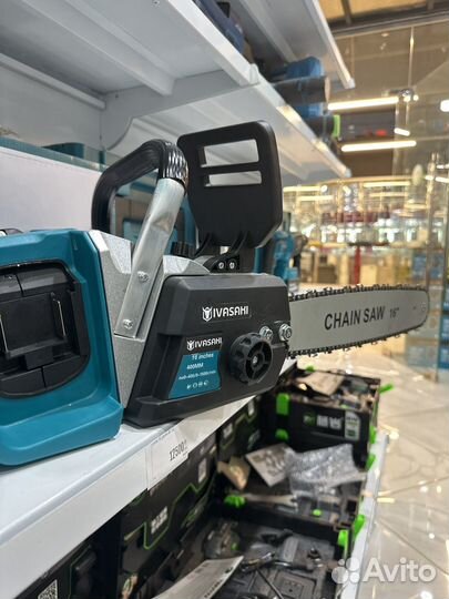 Электро пила цепная ivasaki 18V 400mm