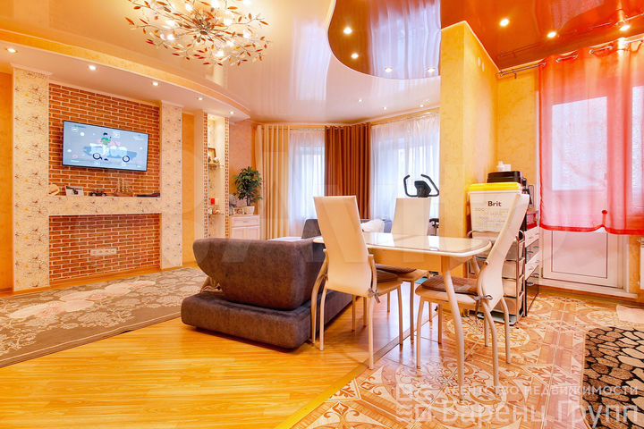 3-к. квартира, 95,6 м², 1/9 эт.