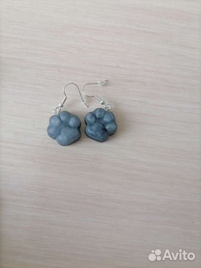 Серьги из эпоксидной смолы
