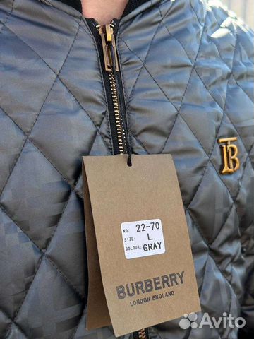 Бомбер мужской burberry