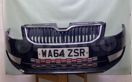 Передний бампер в сборе Skoda Octavia A7