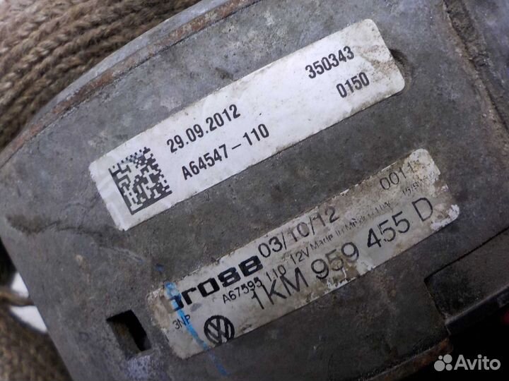 Мотор вентилятора охлаждения volkswagen jetta 6