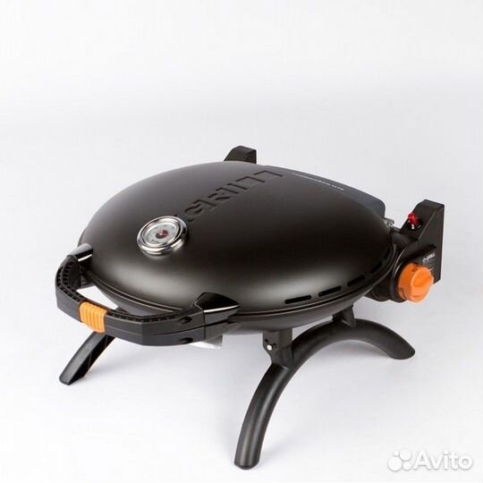 Газовый гриль O-grill700T черный (в комплекте адап