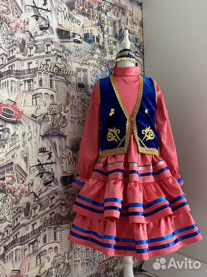 Детское платье, национальный костюм прокат