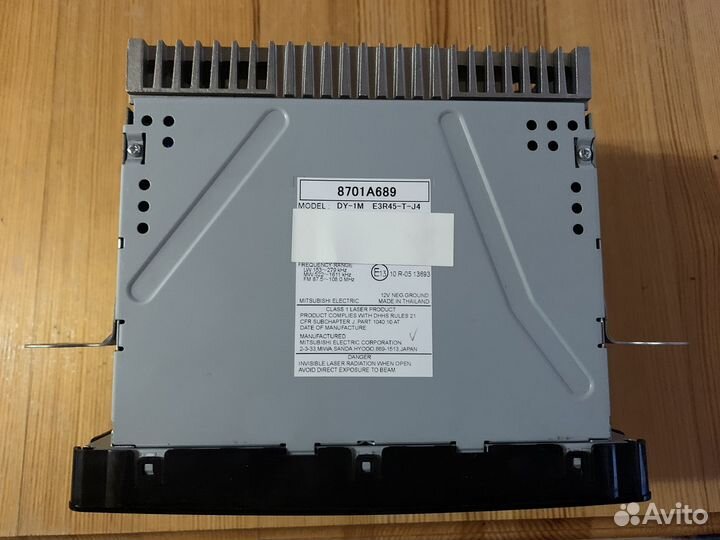 Автомагнитола штатная mitsubishi outlander