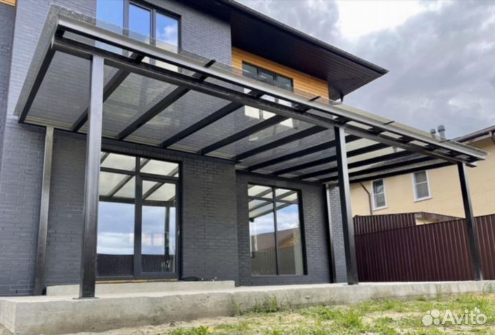 Навес для дачи