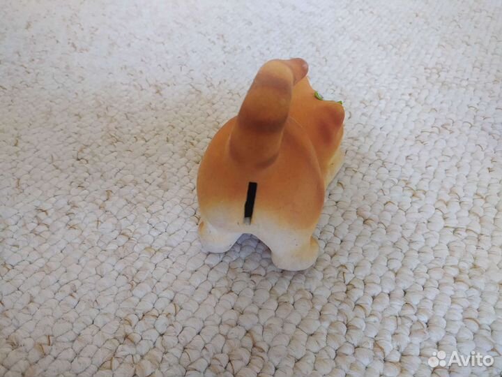 Копилка кошка рыжая