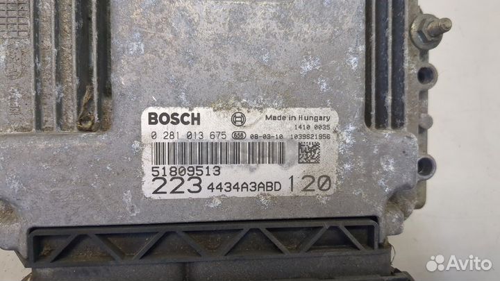 Блок управления двигателем Fiat Doblo, 2008