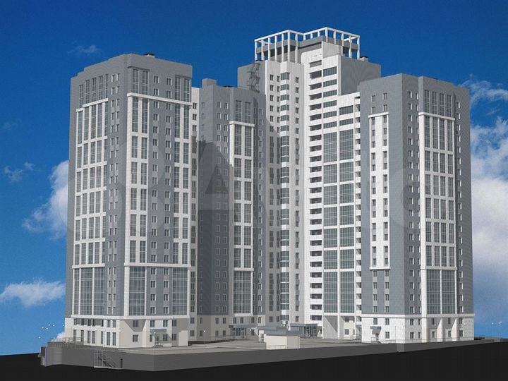 4-к. квартира, 122 м², 7/25 эт.