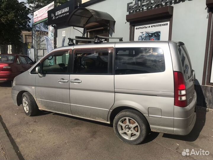 Багажник на крышу Nissan Serena (поперечины)