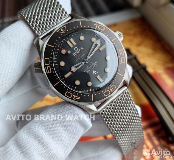 Часы мужские Omega seamaster diver 007 Titan новые