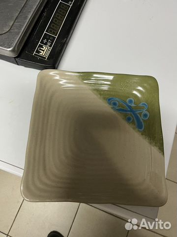 Тарелка квадратная меламиновая