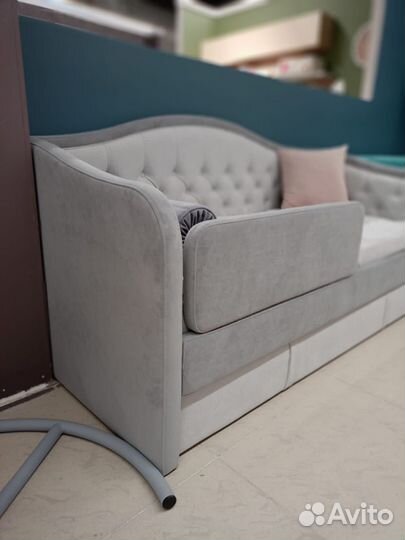 Детская кровать мягкая