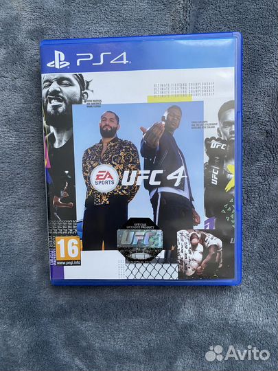 Игра для ps4 ufc 4