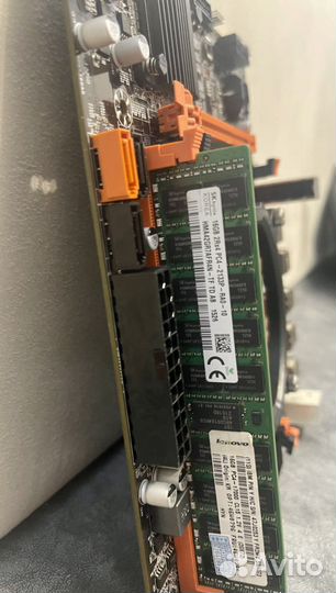 Комплект intel Xeon E5 2666 v3 X99 пк 16гб DDR4
