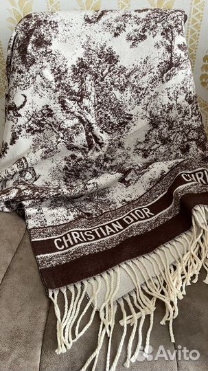 Шарф палантин Диор женский Подарок на 8 марта