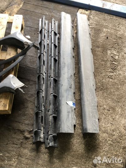 Накладки порогов и арок BMW X5 E53