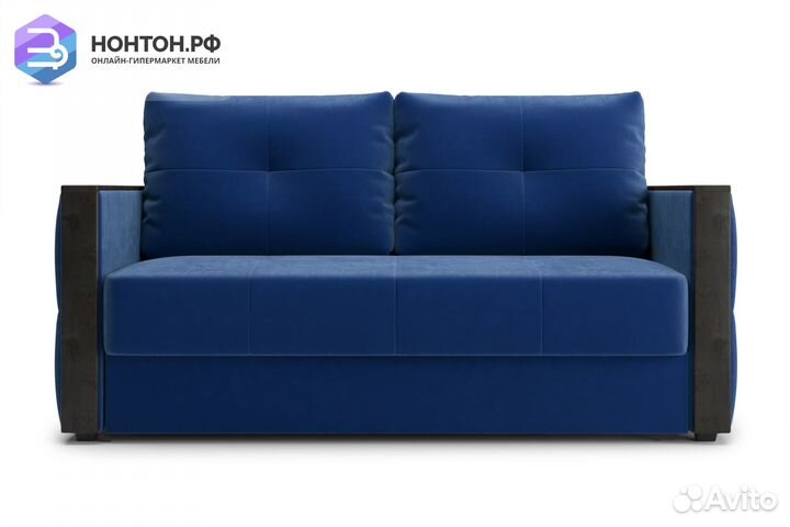 Диван еврокнижка Инсайд темно-синий