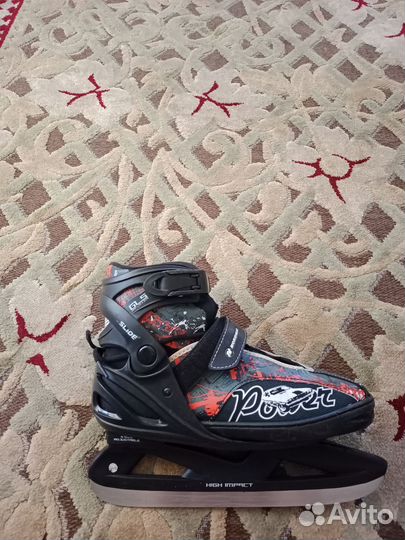 Коньки детские раздвижные б/у