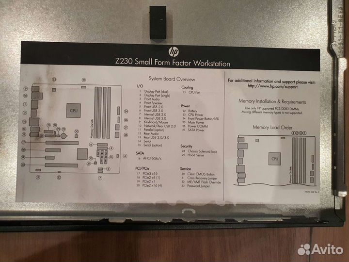 Пк hp z230