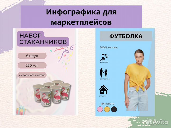 Инфографика для маркетплейсов