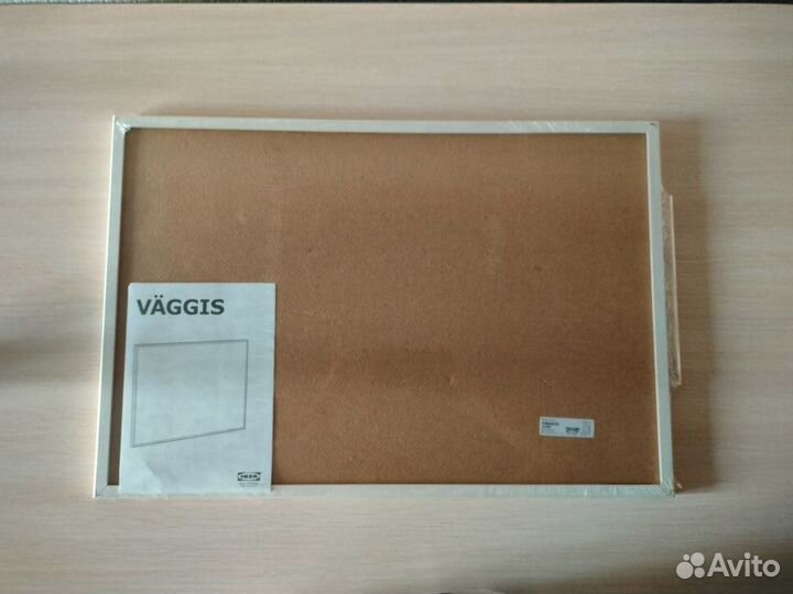 Новая пробковая доска для заметок 60х40 IKEA