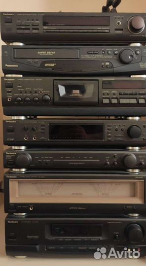 Fm тюнер, процессор, кассетная дека