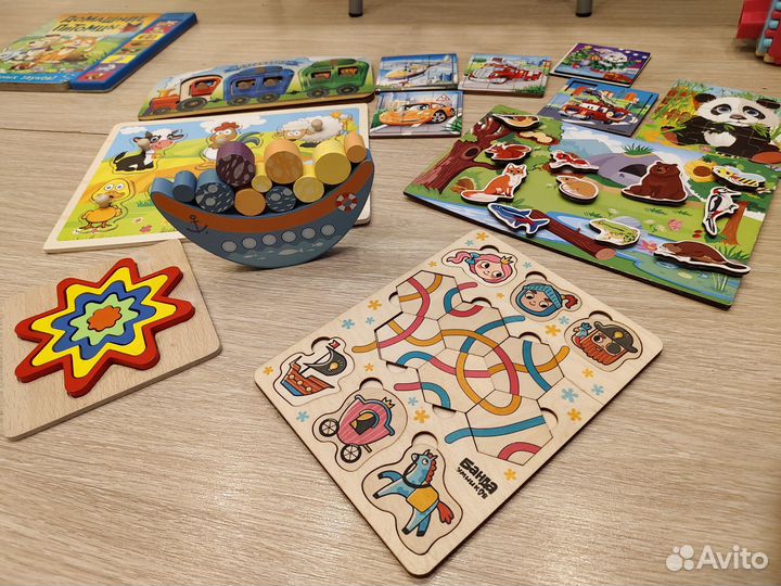 Детские развивающие игрушки от 1 года