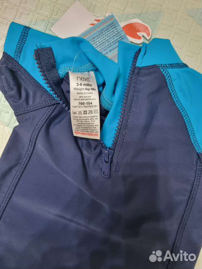 Костюм детский для плаванья, купальник next новый