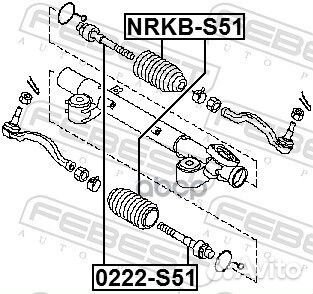 Пыльник рулевой nissan murano Z51 2007-2014
