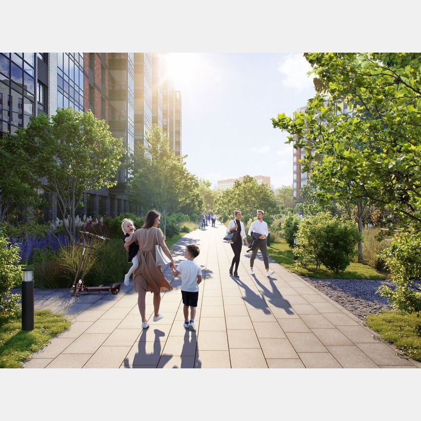 1-к. квартира, 40,5 м², 7/12 эт.