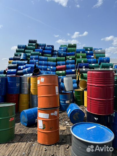 Бочка металлическая 200л пищевая