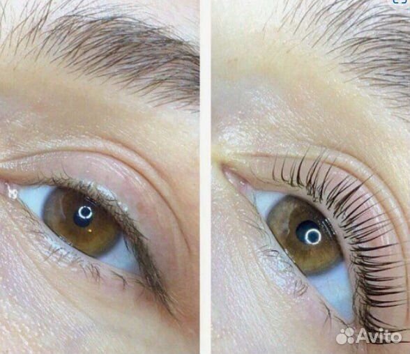 Ламинирование ресниц и бровей