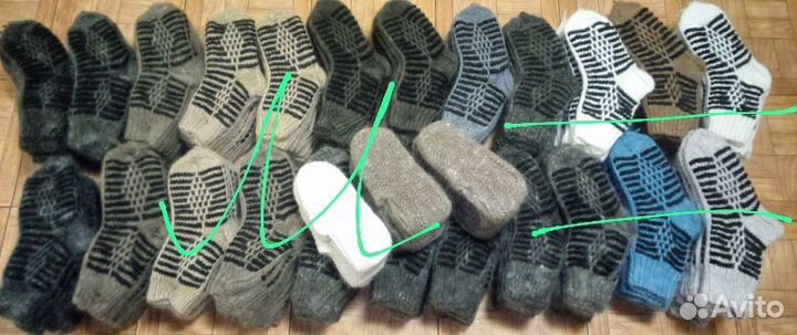 Вязанные носки