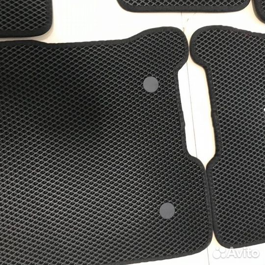 Коврики ева eva эва Toyota Land Cruzer чёрный кант