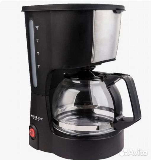 Кофеварка капельная новая