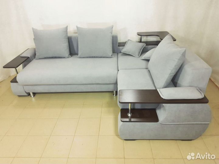 Угловой диван меланж