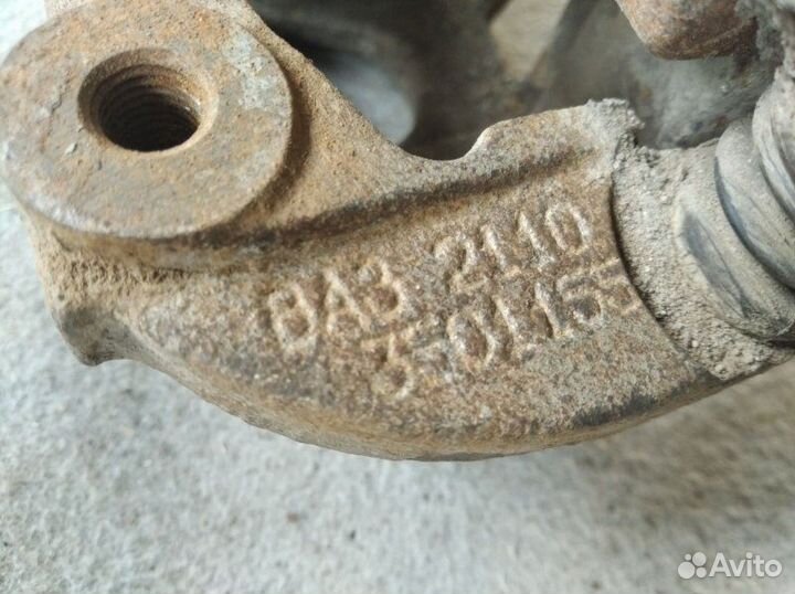 Суппорт тормозной передний правый LADA Granta