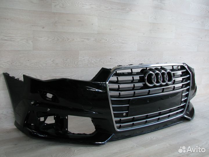 Audi A6 C7 Бампер передний оригинал
