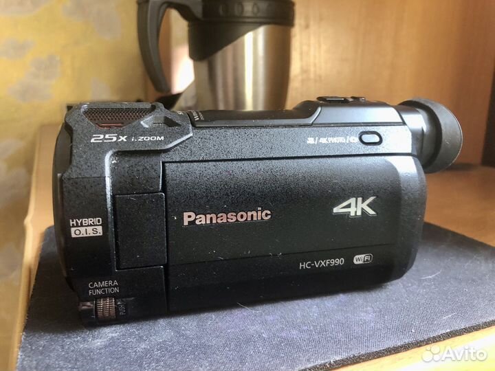 Видеокамера Panasonic HC VXF-990 4К, топ